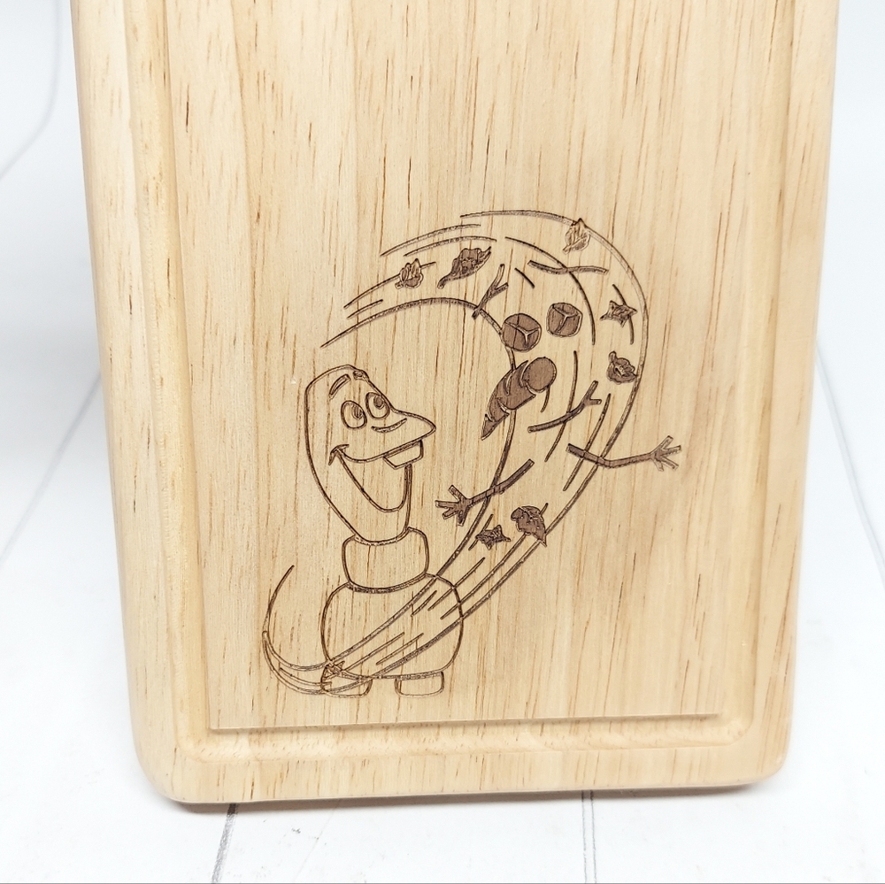 Toscana Botella Cheese And Cutting Board Board, Rubberwood￼ - Picture 2 of 9